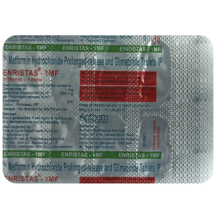 Enristas 1MF Tablet PR - Classic Derma