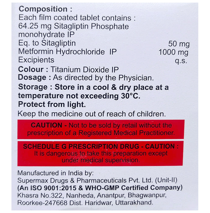 Erisita-M Forte Tablet