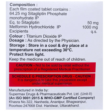Erisita-M Forte Tablet