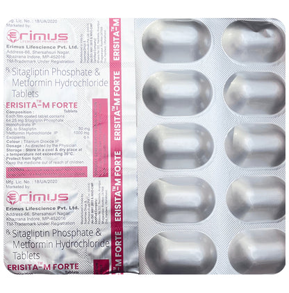 Erisita-M Forte Tablet