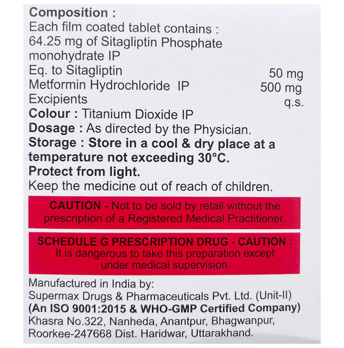 Erisita-M Tablet