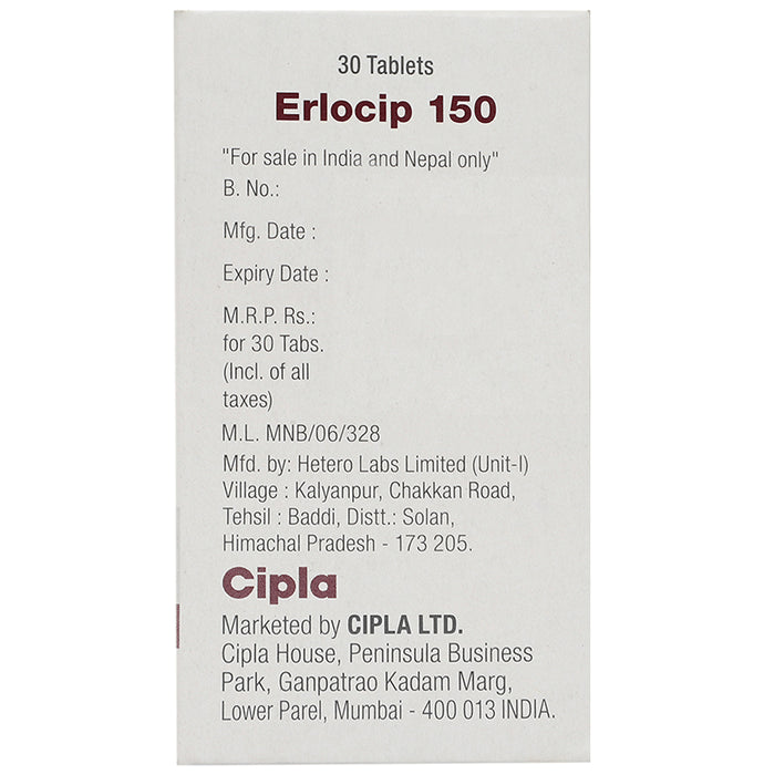 Erlocip 150 Tablet