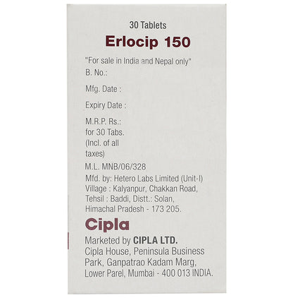 Erlocip 150 Tablet