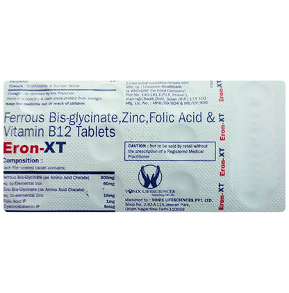 Eron-XT Tablet - Classic Derma
