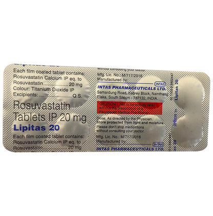 Lipitas 20 Tablet