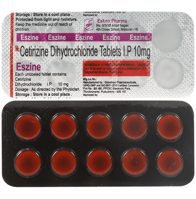 Eszine 10mg Tablet - Classic Derma