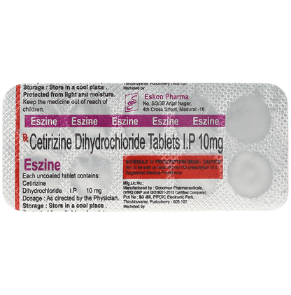 Eszine 10mg Tablet