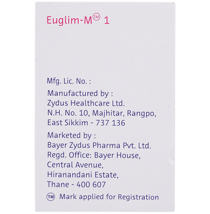 Euglim-M 1 Tablet PR