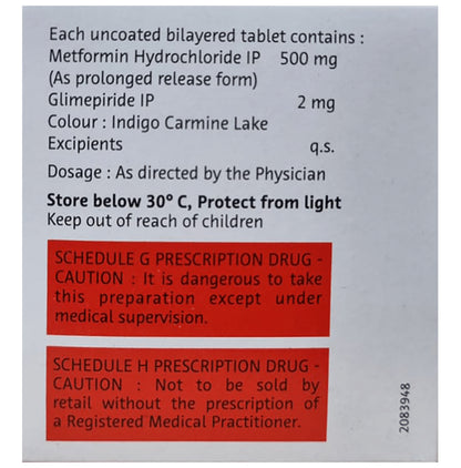 Euglim-M 2 Tablet PR