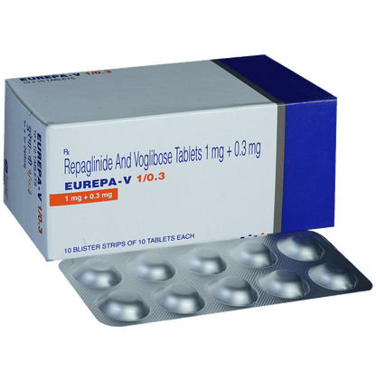 Eurepa-V 1/0.3 Tablet - Classic Derma