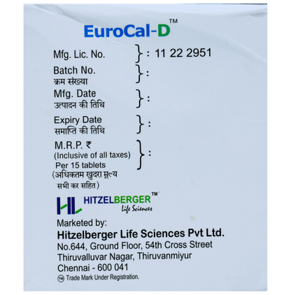 Eurocal-D Tablet