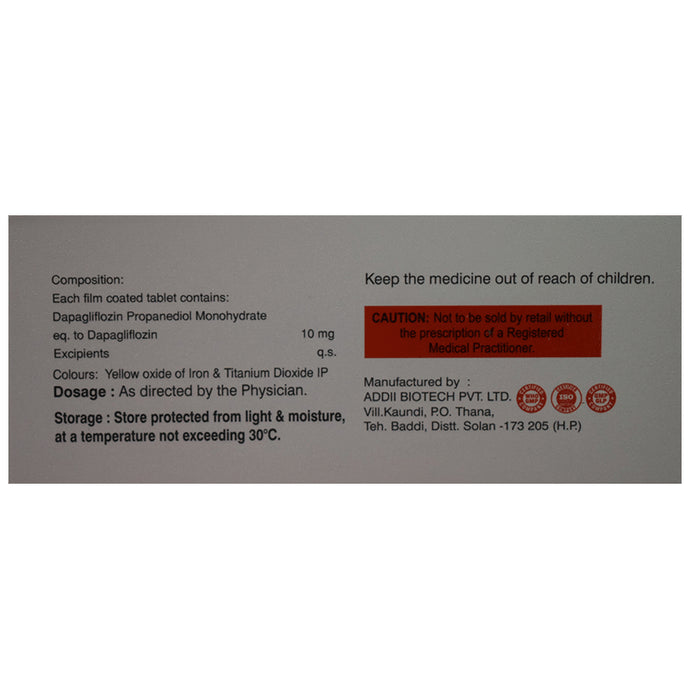 Evadapa 10 Tablet