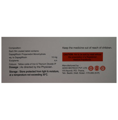 Evadapa 10 Tablet
