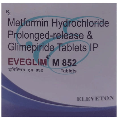 Eveglim M 852 Tablet PR - Classic Derma