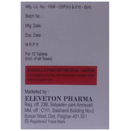 Eveglim M 852 Tablet PR