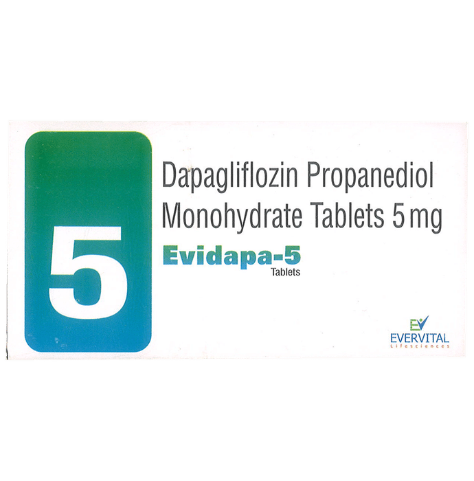 Evidapa 5 Tablet - Classic Derma