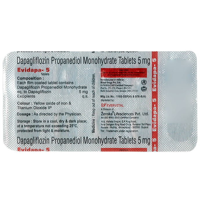 Evidapa 5 Tablet