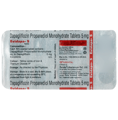 Evidapa 5 Tablet