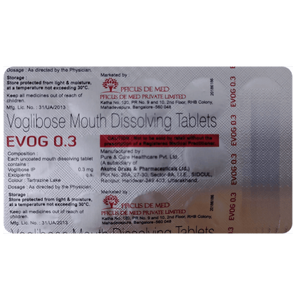 Evog 0.3 Tablet MD