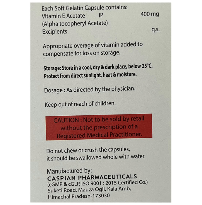 Evoma 400 Softgel Capsule