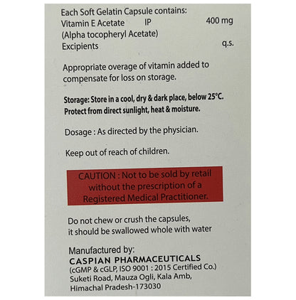 Evoma 400 Softgel Capsule