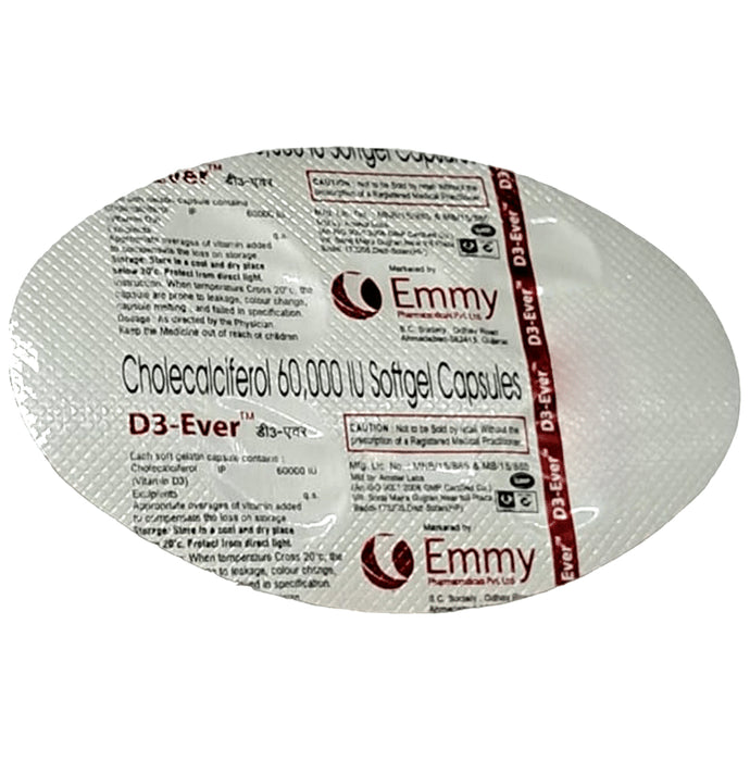 D3-Ever Softgel Capsule