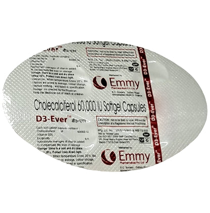 D3-Ever Softgel Capsule
