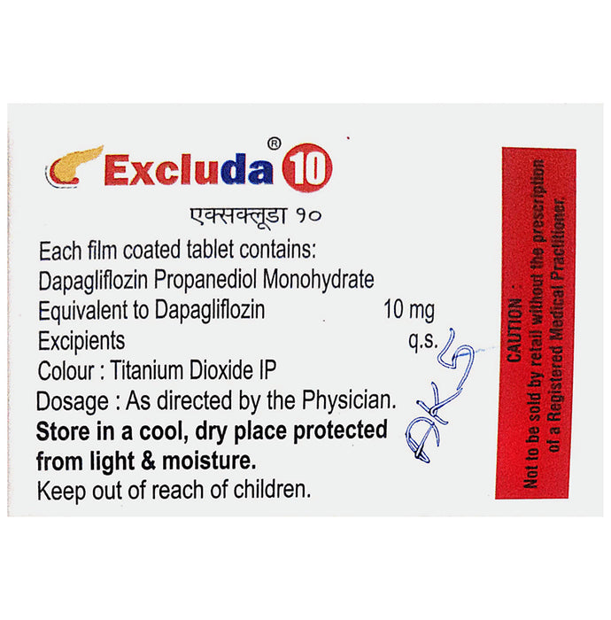 Excluda 10 Tablet