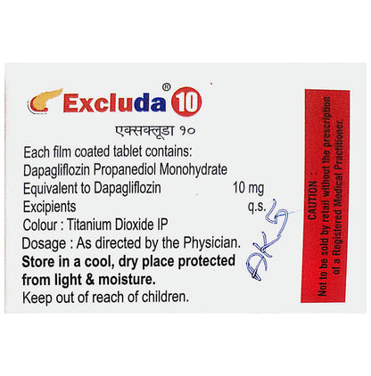 Excluda 10 Tablet