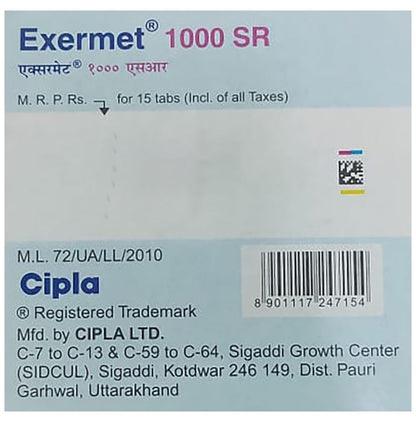 Exermet 1000 Tablet SR