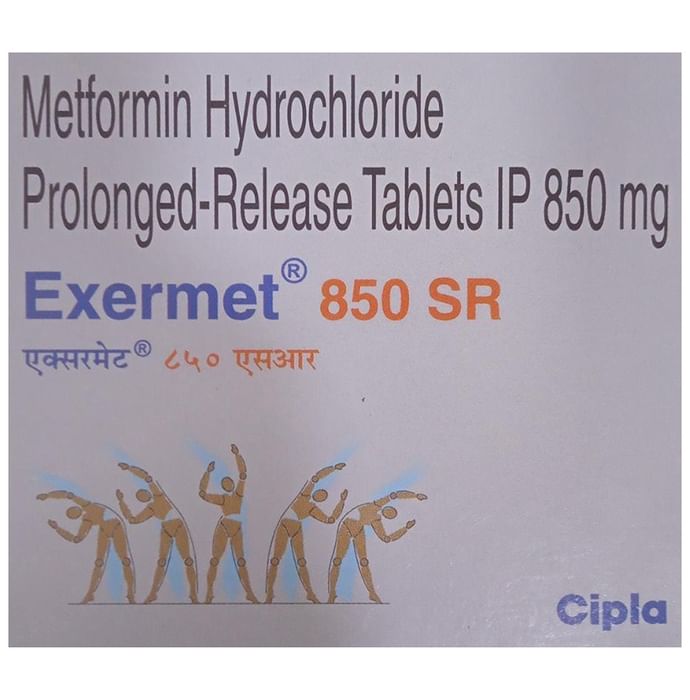 Exermet 850 SR Tablet - Classic Derma