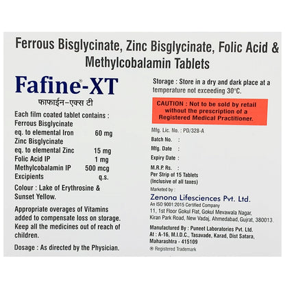Fafine-XT Tablet