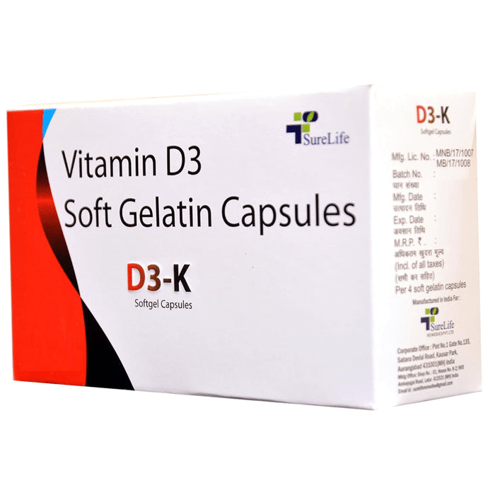 D3K Softgel Capsule - Classic Derma