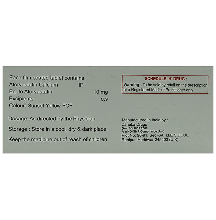 Lipiden 10 Tablet