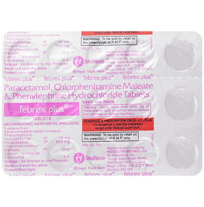 Febrex Plus Tablet