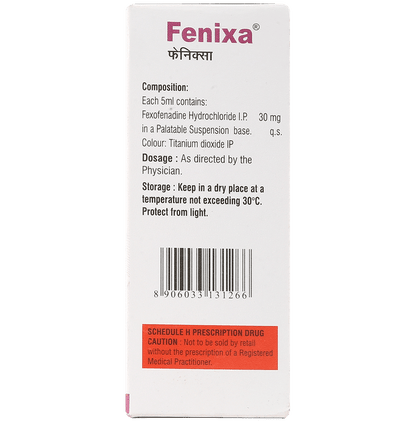Fenixa 30mg/5ml Oral Suspension