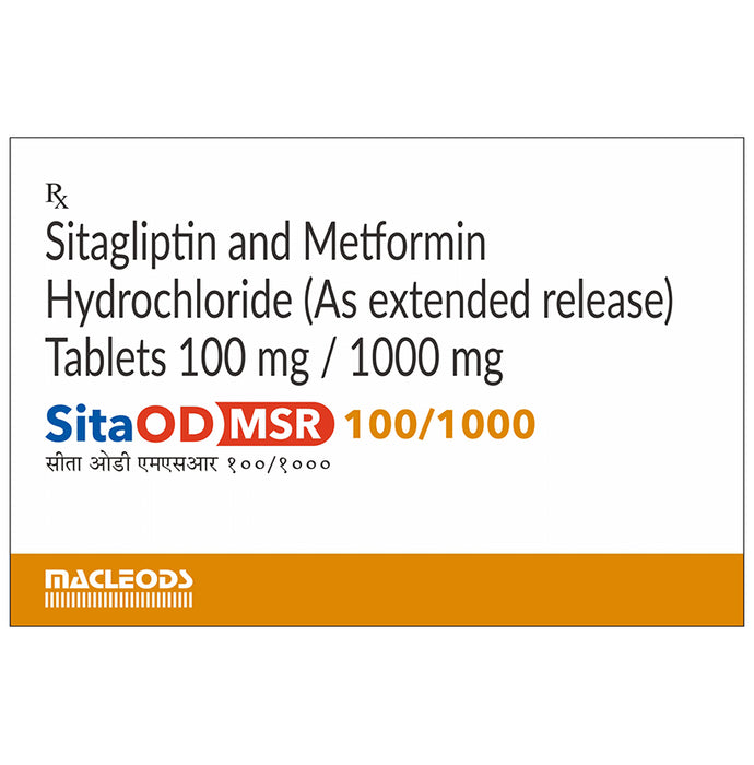 SitaOD MSR 100/1000 Tablet - Classic Derma