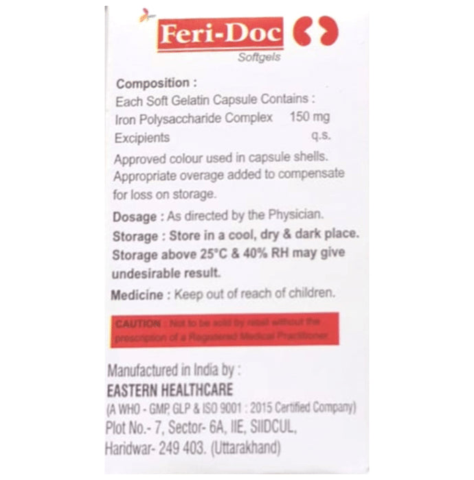 Feri-Doc Softgel Capsule
