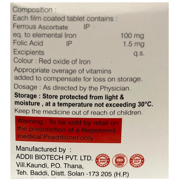 Ferolac 30 Tablet
