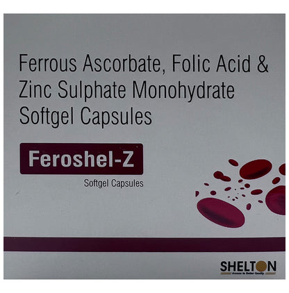 Feroshel-Z Softgel Capsule - Classic Derma