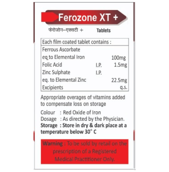 Ferozone XT + Tablet