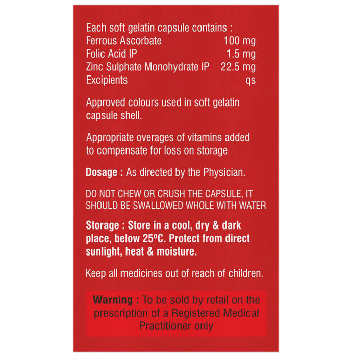 Fervil XT Soft Gelatin Capsule