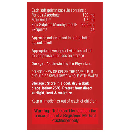 Fervil XT Soft Gelatin Capsule