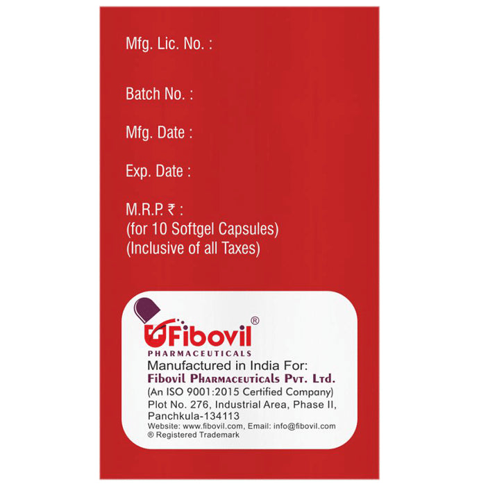 Fervil XT Soft Gelatin Capsule