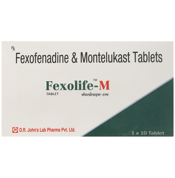 Fexolife M 10 mg/120 mg Tablet
