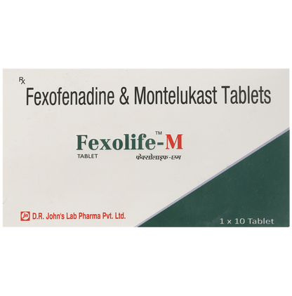 Fexolife M 10 mg/120 mg Tablet