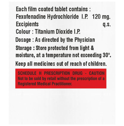 Fexotwist 120 Tablet