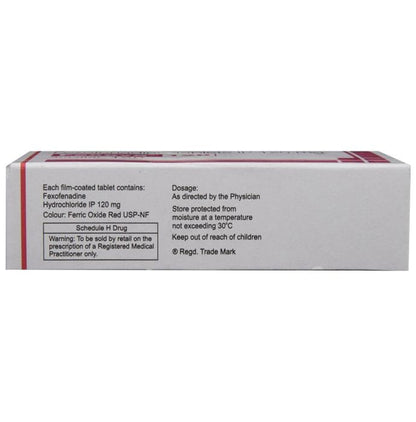 Fexova 120 Tablet