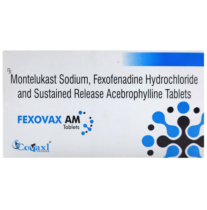 Fexovax AM 10mg/120mg/200mg Tablet ER - Classic Derma