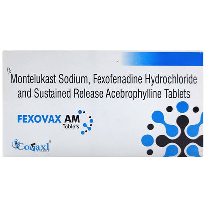 Fexovax AM 10mg/120mg/200mg Tablet ER - Classic Derma